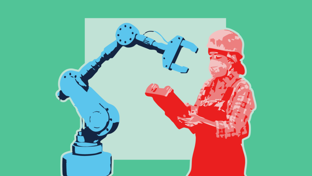 Como a China se prepara para liderar a IA incorporada na robótica industrial