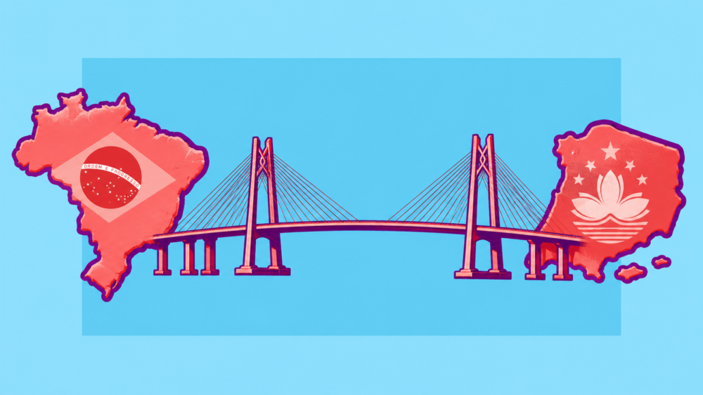 A ponte que liga o Brasil a Macau-Hengqin